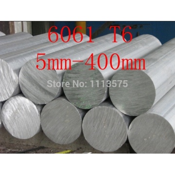 5mm-400mm 6061 T6 al aluminium solid round bar rod