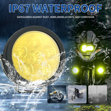 LIUHJG 6LED 4 Inch Off-Road Motorcycle Spotlight