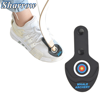 4pcs Archery Recurve Bow Competition Hunting Protection Tool Rubber Pad Protection Foot Shoes Bow Limb Shoot Essential Equipment