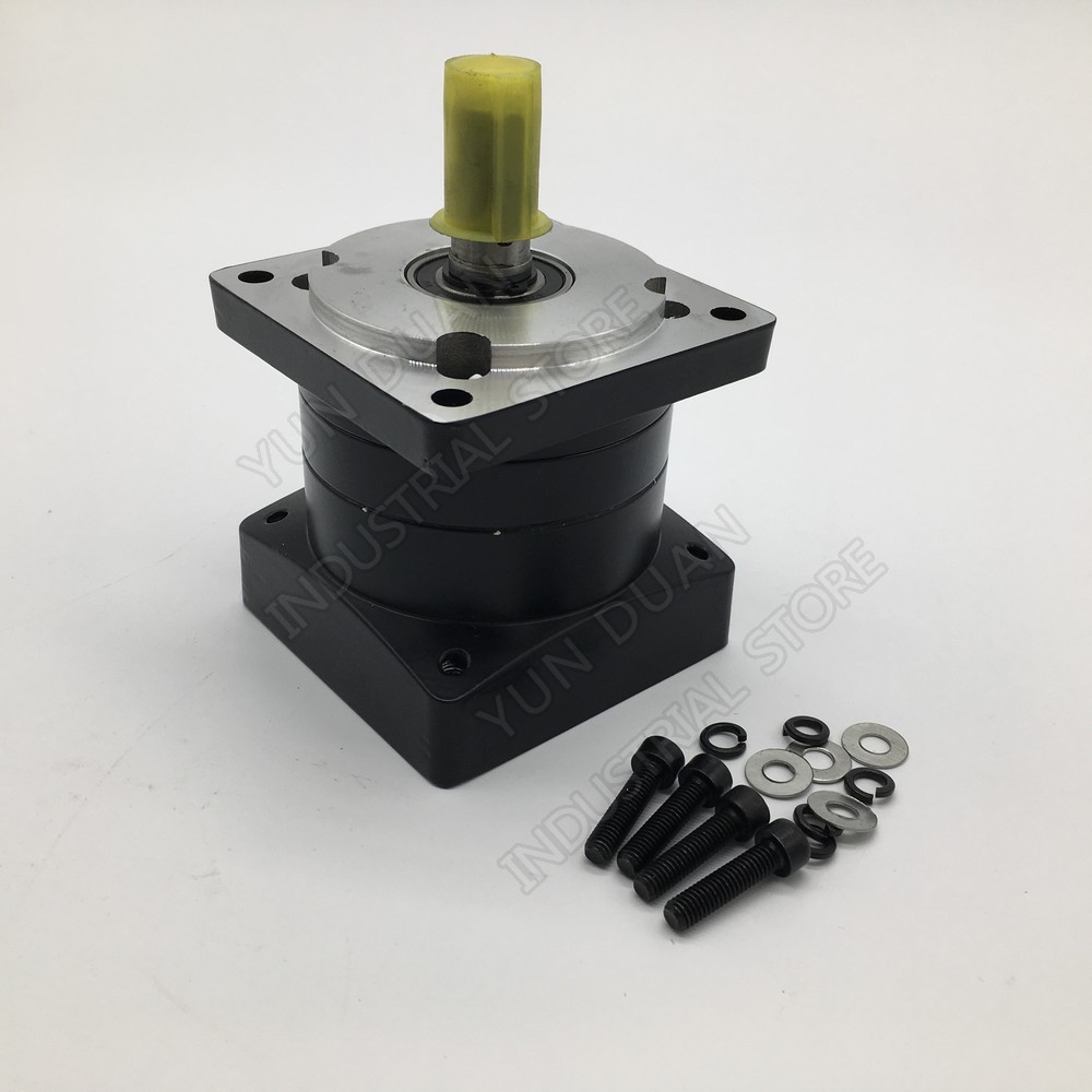 Planetary Gearbox 6:1 Speed Ratio Nema34 86mm Speed Reducer Shaft 14mm Carbon Steel Gear for Stepper Motor