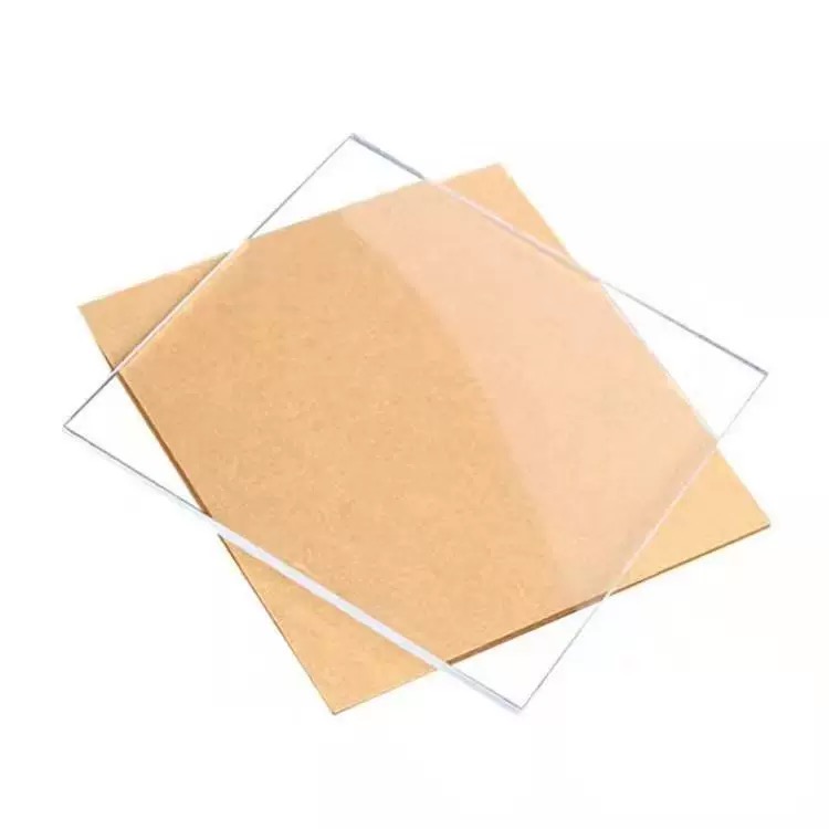 Transparent acrylic sheet