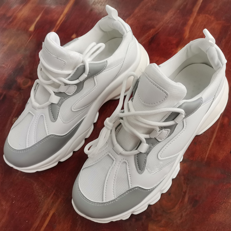 Women's Sneaker Platform Vulcanized Casual Flat Sport Running Shoes Fashion Plus Size 2020 Ladies Comfort Breathable Footwear