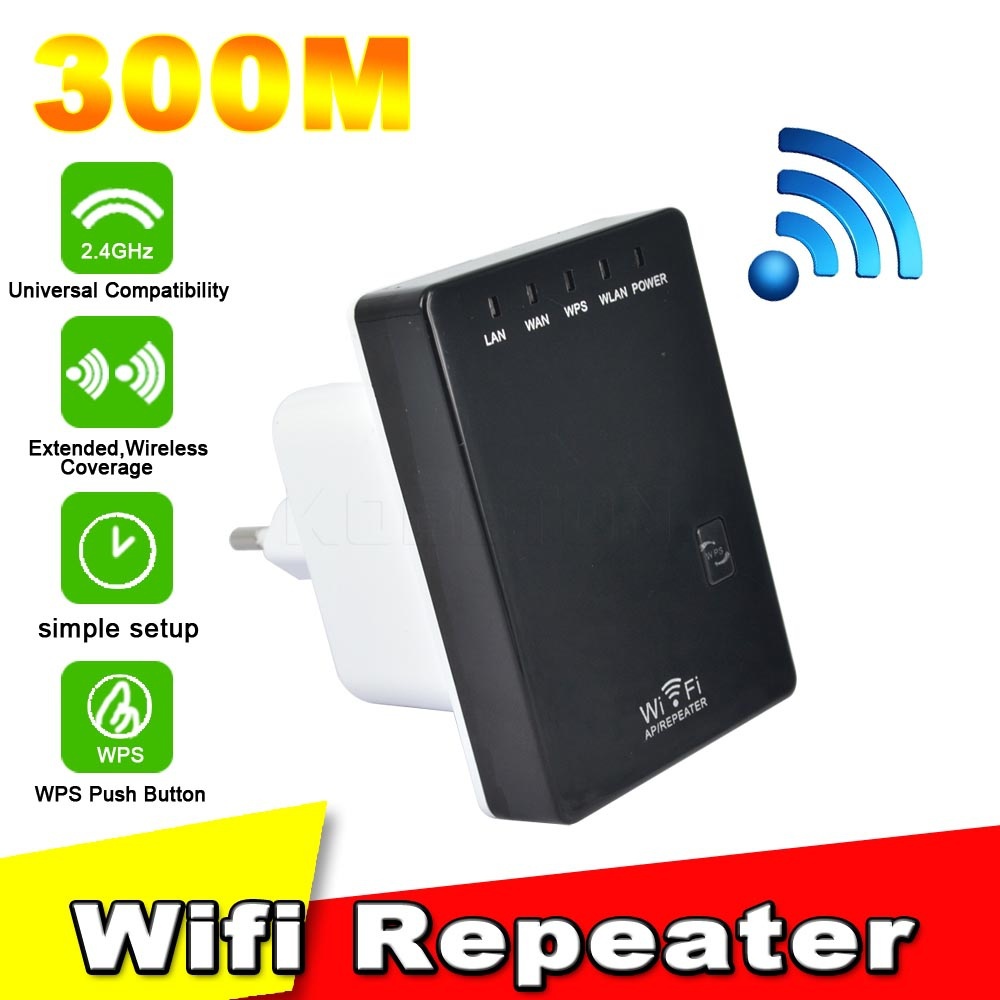300Mbps Mini Wireless Router WiFi Router Repeater Range Extender Bridge Access Point wi fi Range roteador Extender EU Plug