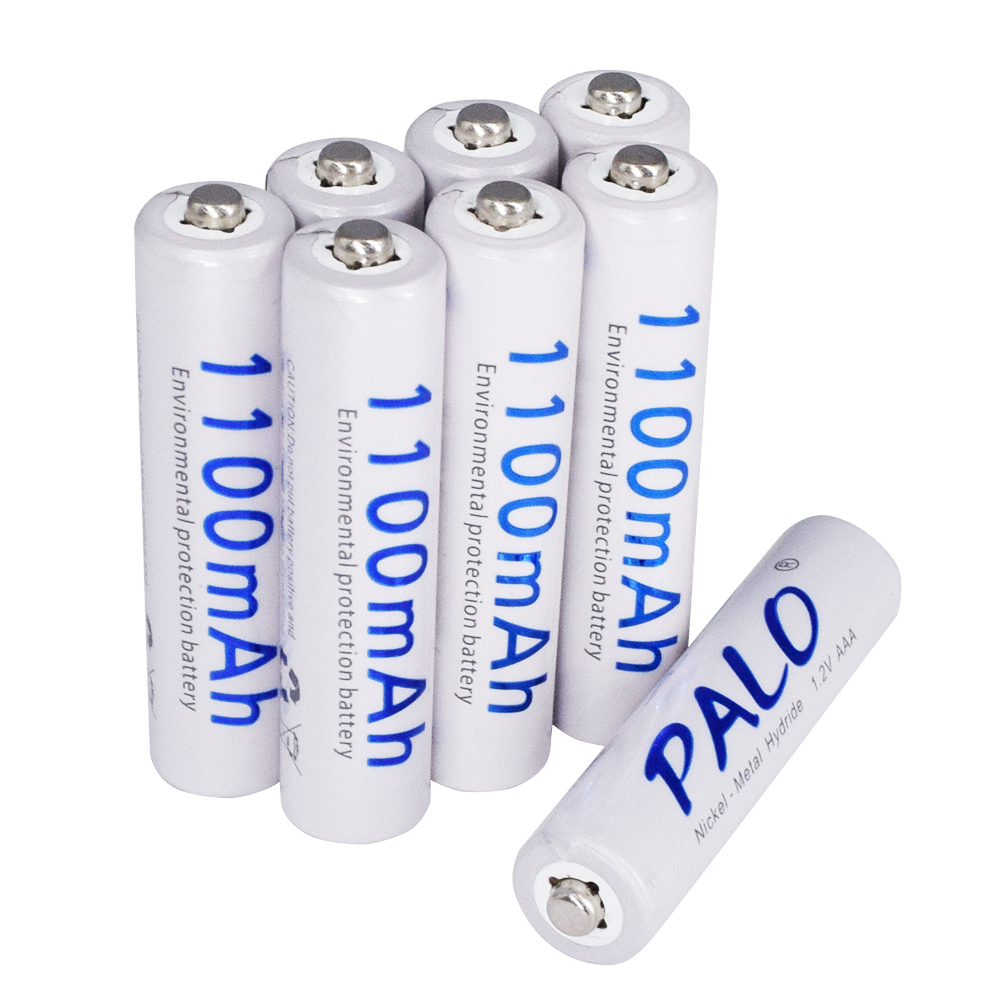 2-16 pcs AAA 1100mAh NI-MH rechargeable battery AAA 3A ni mh nimh 1.2V 1.2 volt original high capacity current batteries