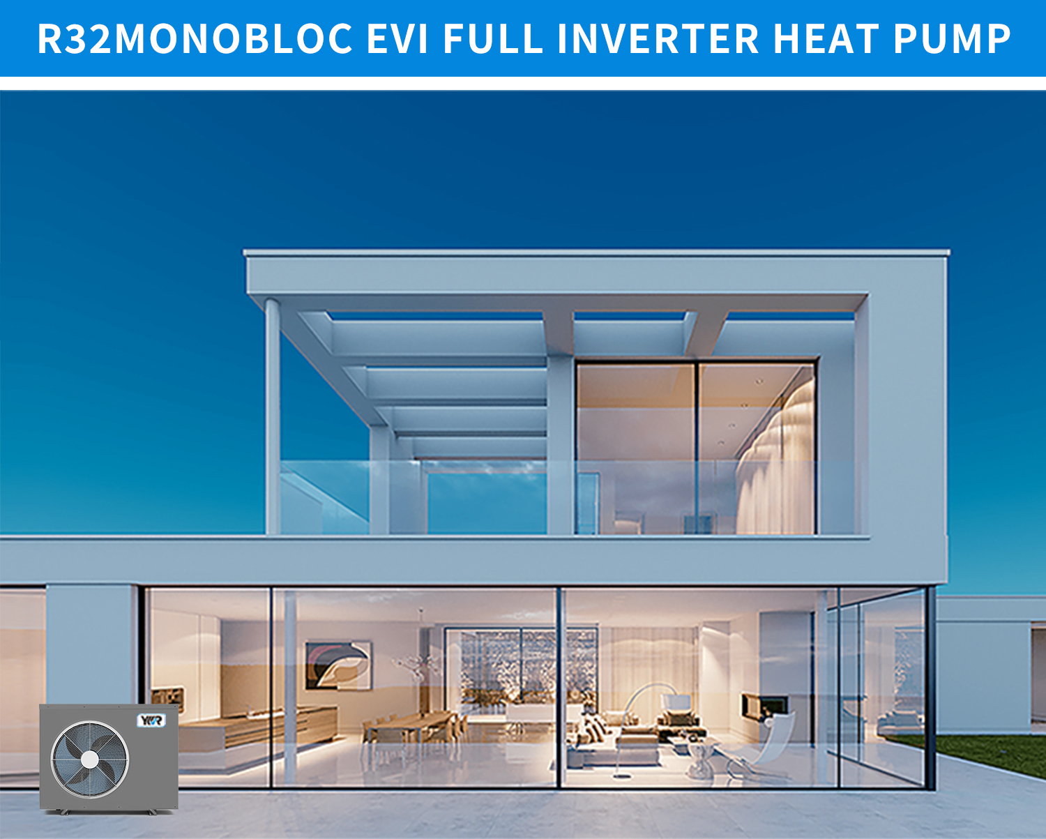 R290 DC Inverter Heat Pump