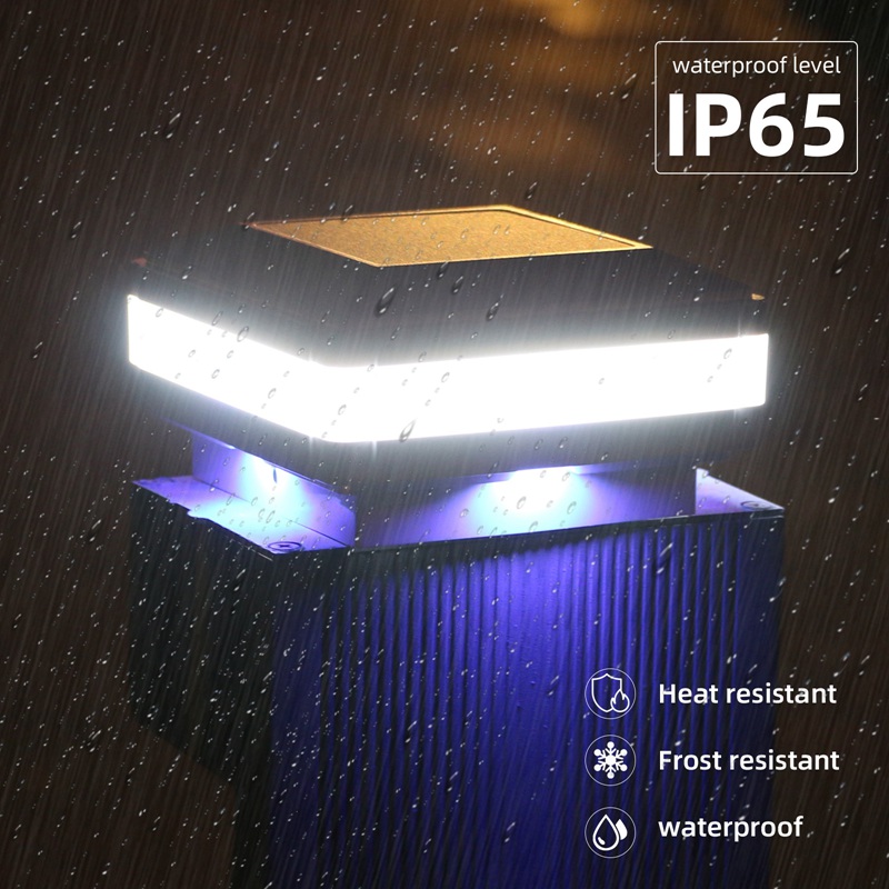 Solar Post Cap Light