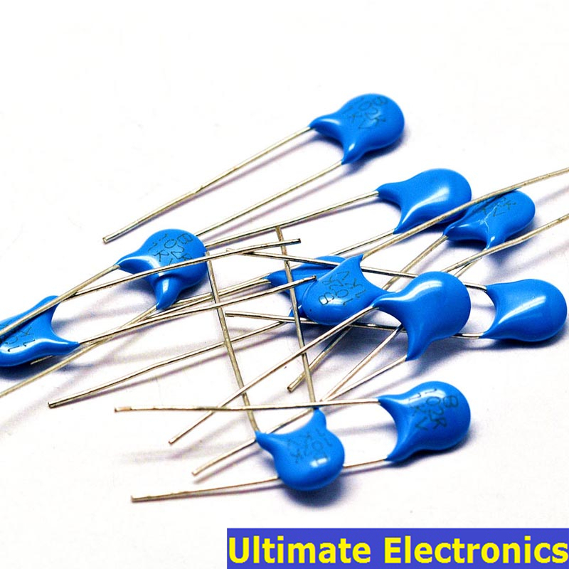 50pcs 1000pF 102 1KV 1nF High Voltage Ceramic Disc Capacitor