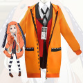 Anime Kakegurui Cosplay Figure Yomotsuki Runa Cosplay Costume Coat Jk School Girls Uniform Hoodie Halloween Dress For Women