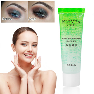 Aloe Vera Gel Natural Makeup Transparent Aloe Gel Skin Care Face Cream Hyaluronic Acid Moisturizing Acne Cream Base Primer TALM1