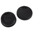 F Mount Rear Lens Cap Cover + Camera Front Body Cap For Nikon F DSLR and AI Lens Replace BF-1B LF-4