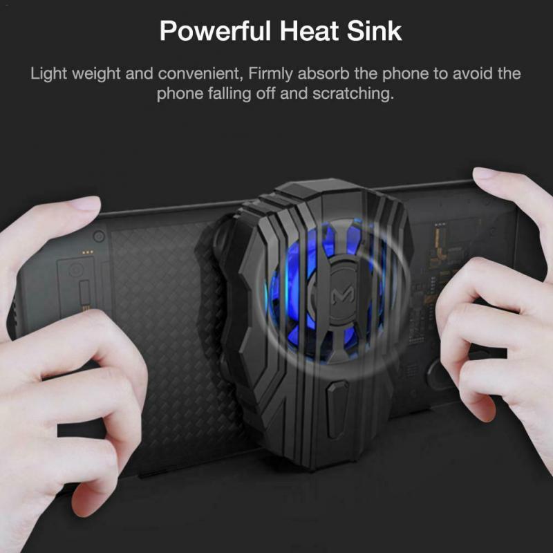 FL01 Mobile Phone Cooler Handle Semiconductor Cooling Fan Holder For iPhone 11 PRO Xs Samsung Mobile Radiator Gamepad Controller