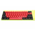 Free Shipping YMDK 104 87 61 Mixed Red Black PBT OEM Profile Keycap For 104 TKL 60% MX Switches Mechanical Gaming Keyboard