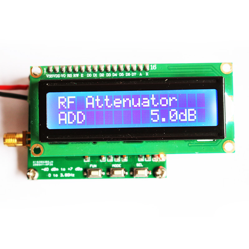 New Reliable Digital RF Power Meter 50Hz~3.8GHz -60~+7 dBm Radio Frequency Measuring Module 0.1 dBm Accuracy