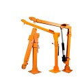 Truck crane 1 ton12/ 24v small truck crane 220V household electric hoist crane Winch 3000 lbs +Truck crane