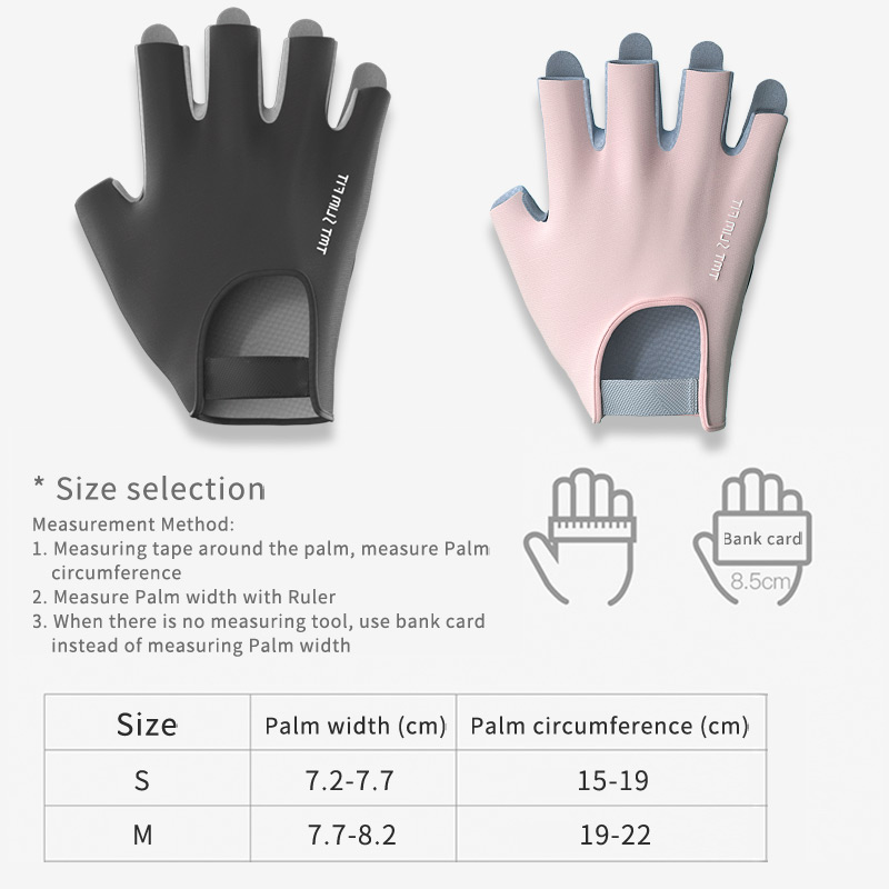 TMT Gym Gloves for Women Body Building Sports Fitness Dumbbell Workout Breathable Gloves for Crossfit Weight Lifting Training