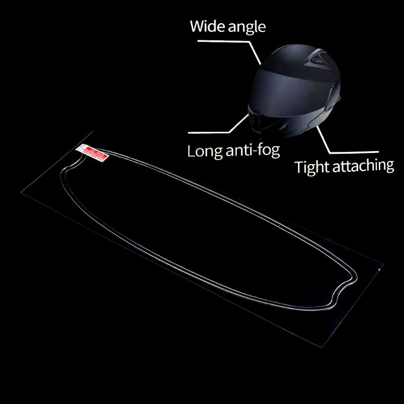 New Anti-Fog Helmet Universal Lens Film For Motorcycle Visor Shield Fog Resistant Moto Racing Accessories qiang