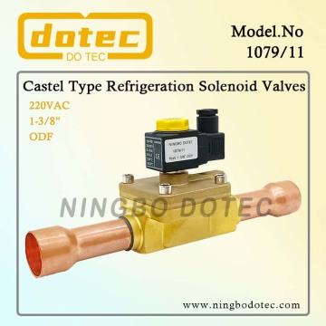 1 3/8'' 1079/11 Castel Refrigeration Solenoid Valve HM2 220VAC