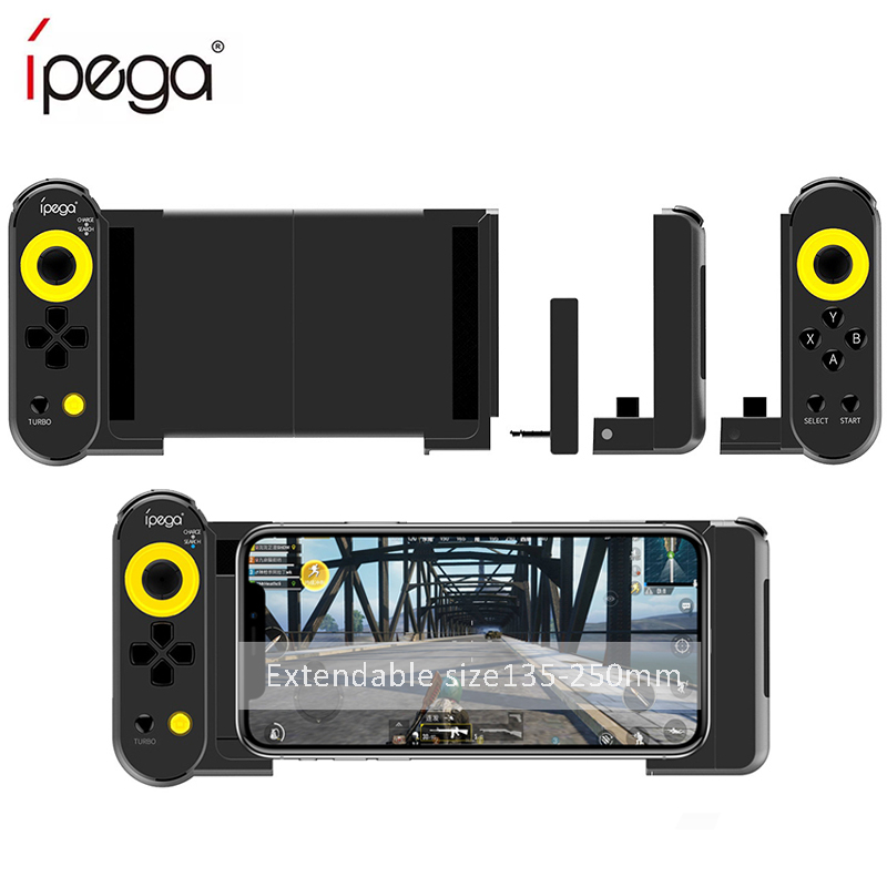 ipega PG9167 Gamepad Bluetooth Wireless Joystick Trigger Pubg Stretchable Game Controller Gamepad for Android IOS PC pubg mobile