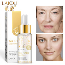 LAIKOU Snail Hyaluronic Acid Nourishing Anti-Aging Face Serum Whitening Moisturizing Brighten Tighten Face Skin Care 17ml