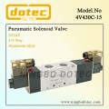 4V430C-15 5/3 Way 1/2'' Pneumatic Solenoid Valve 24VDC