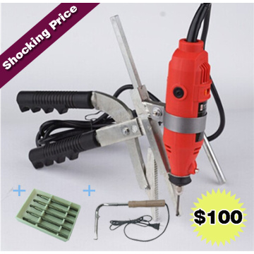Shocking Price! Packing Sale for Manual Metal Grooving Machine + Hard Alloy Rotating Knife File + New Electric Soldering Iron