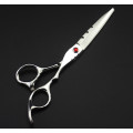 professional 6 inch & 5.5 inch 440c 9cr13 thinning hot shears scissor cutting barber cut hair scissors set hairdressing scissors