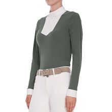 Customized Clothing Women's Equestrian Ride Show Shirt Tops