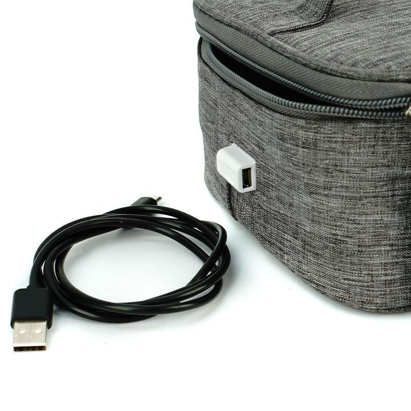 USB Heating Lunch Box Insulation Bag Outdoor Picnic Office Waterproof Oxford Electric Heated Portable Food Storage Lunch Bag