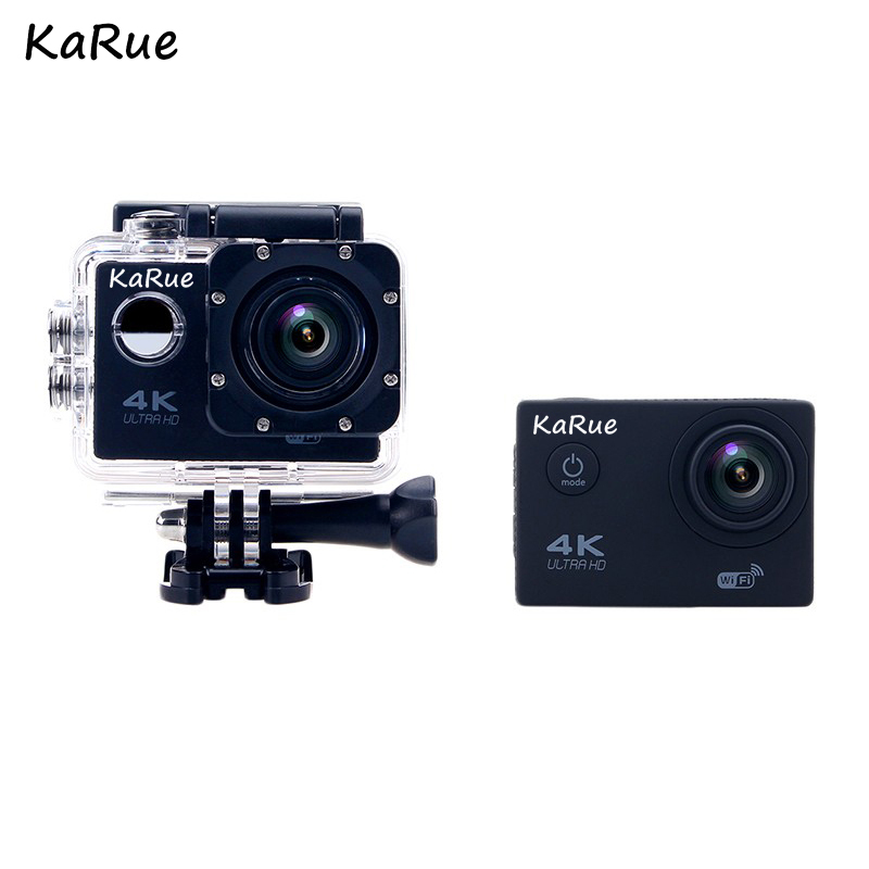 Hot Action Camera WiFi Ultra HD 4K Underwater 30M 2.0" LCD 1080p 60fps170D Lens Helmet Cam Waterproof Pro Sports Camera Camaras