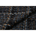 Brown Color Thick Wool Tweed Fabric 50x145cm Yarn Dyed Braided Tweed Fabric For Women's Overcoat Warm Tweed Coat Fabric