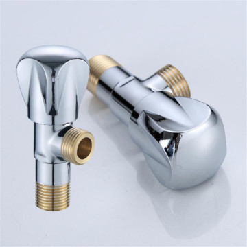 1PC 1/2 Inch Brass Hot/Cold Angle Water Valve Faucet For Bathroom Toilet Water Heater Filling Valves Faucets Home Accessories