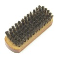 Middle Wood Horse Hair Bristles Shoe Polish Buffing Brush Boot Care Clean Wax New M09 dropshipping