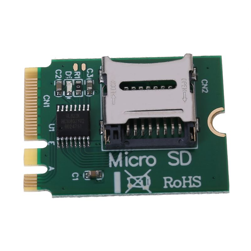 M2 Key A.E WIFI Slot to SDHC SDXC TF Card Reader T-Flash Card M.2 A+E Card Adapter Kit Dropship