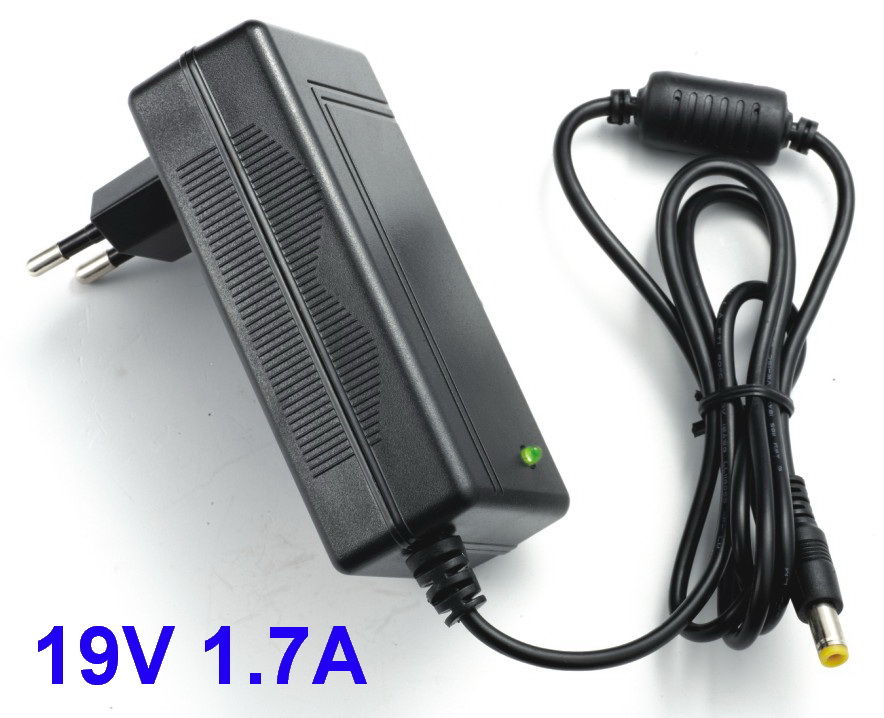 1PCS EU plug 19V 1.7A AC Power Adapter Wall Charger for LG ADS-40FSG-19 19032GPG-1 EAY62790006