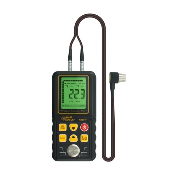 SMART SENSOR Digital Ultrasonic Thickness Gauge Meter Tester Width Measuring Instrument range 1.2~225mm For Steel AluminiumPlate