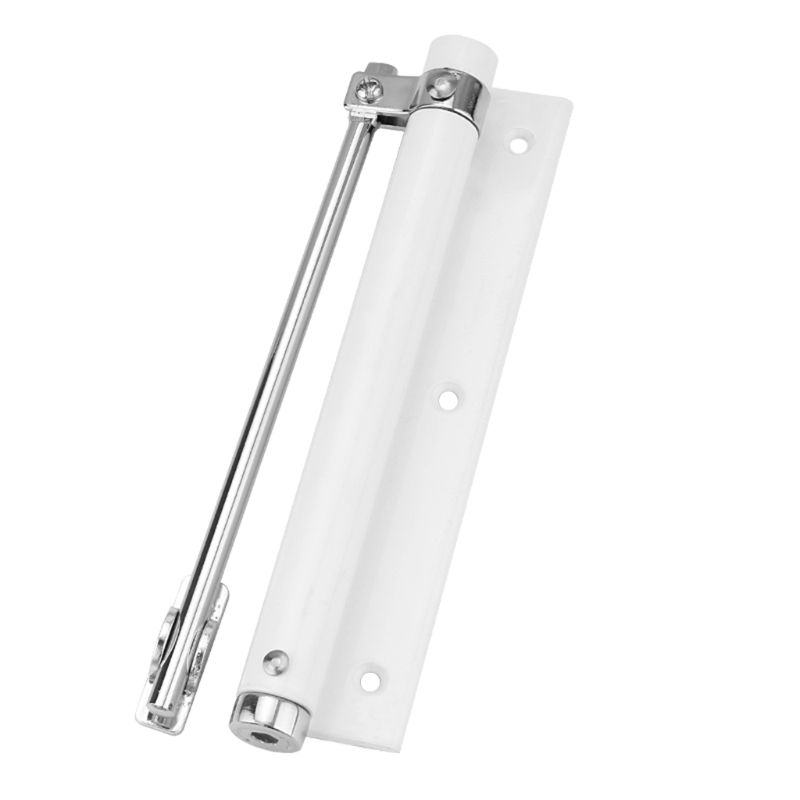 Home Automatic Self Closing Hinge Door Closer Single Spring Adjustable Lightweight Silent Without Buffering Surface