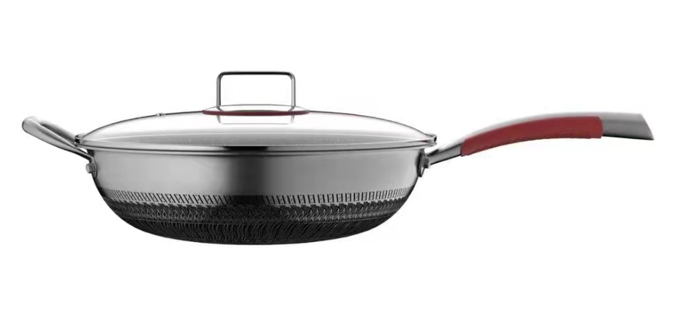 Honeycomb Non-stick Wok