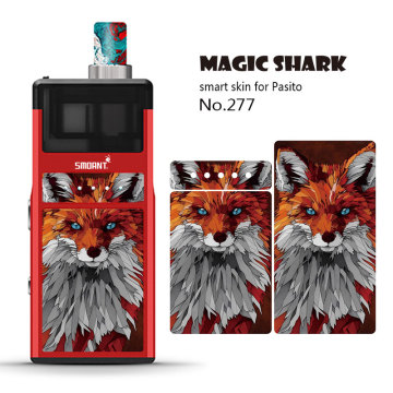 Cartoon Duck Weave Tiger Fox Ultra Thin Skin Film for Pasito Cover Pod Vape Sticker Case for Smoant Pasito