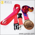 Sublimation Nylon Promotional Neck Badge Holder Lanyard