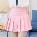 Girl Pleated Tennis Skirt High Waist Short Dress With Underpants Slim School Uniform Women Teen Cheerleader Badminton Skirts