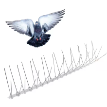 plastic spikes deflectors keep bird away from patio
