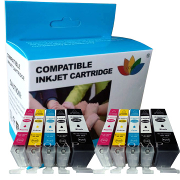 10 pcs Compatible PGI580 CLI581 Ink Cartridges For Canon Pixma TS6151 TS8151 TR7550 TR8550 TS6150 TS8150 TS9150 TS9155