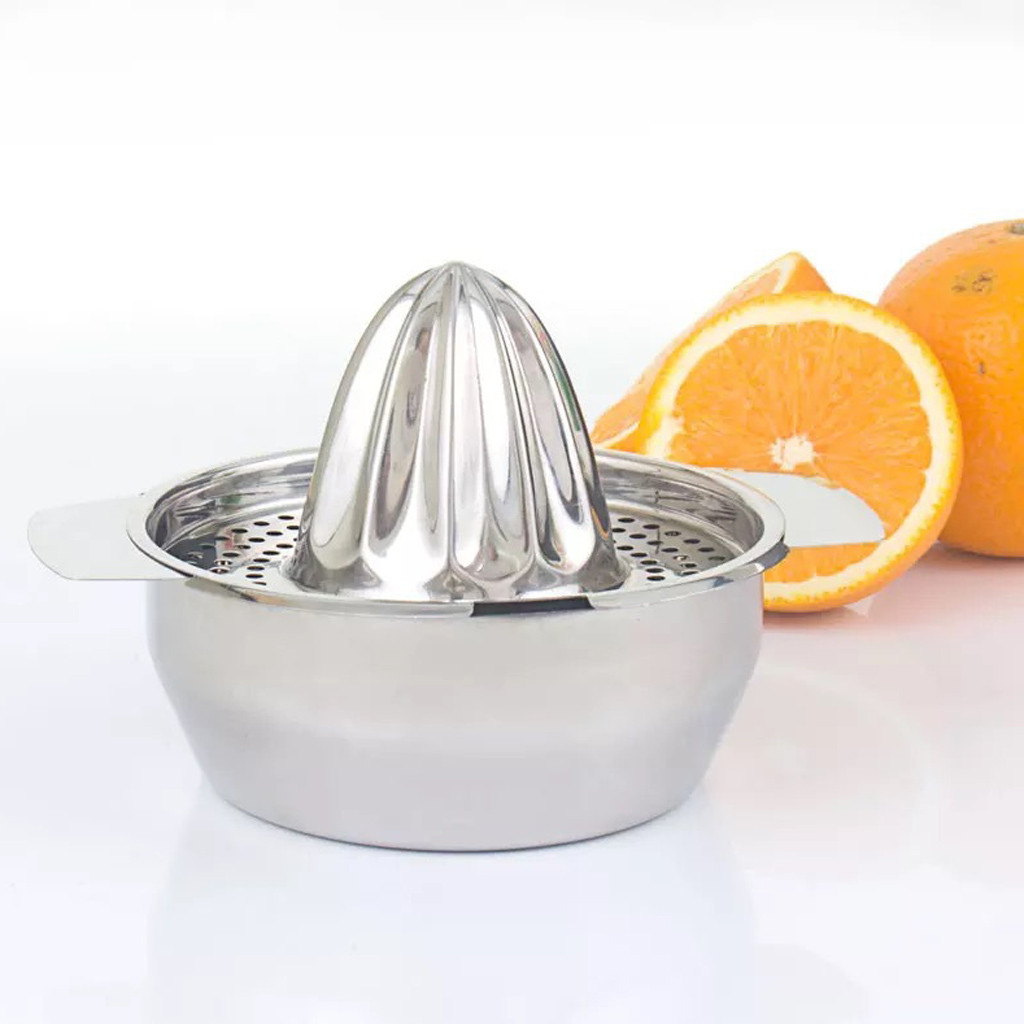 Stainless Steel Lemon Orange Squeezer Juicer Hand Manual Press Kitchen Home Appliances Lemon Orange Tangerine Juice Squeezer