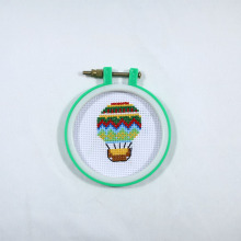 14CT cross stitch hot air balloon embroidered kit