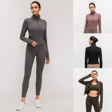 Wholesale Women Equestrian Sports Fitness Base Layer Jacket