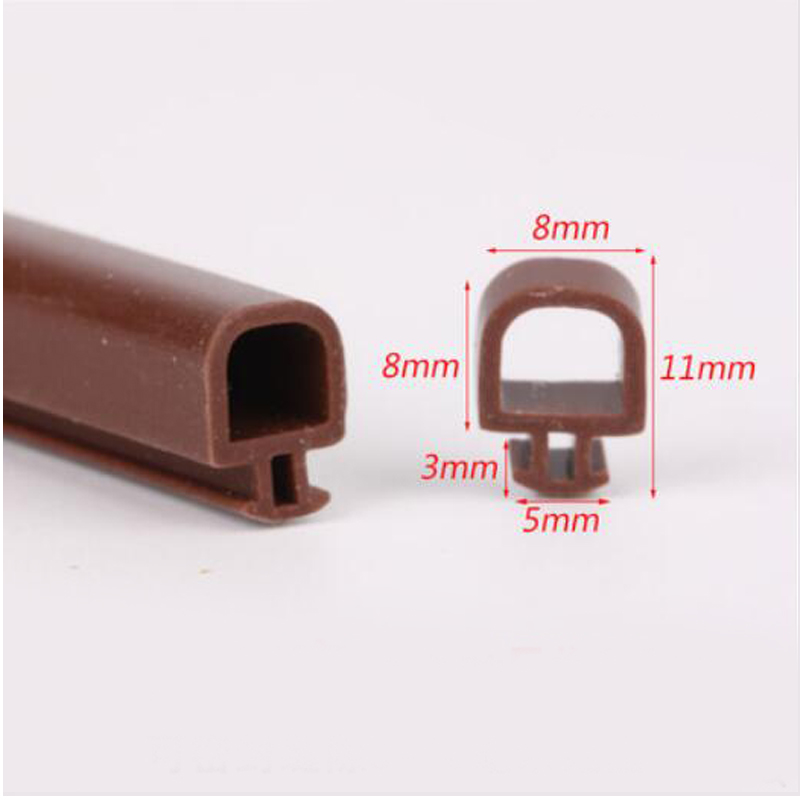 3 meters bridge aluminum window silicone rubber seal strip dustproof door window weatherstrip door gasket