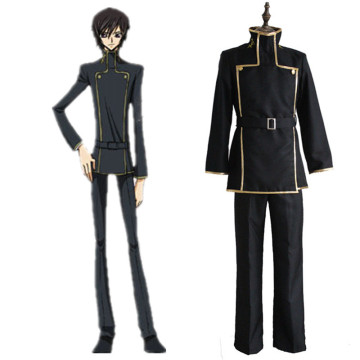 Anime Code Geass: Lelouch Of The Rebellion Cosplay Costumes Lelouch Lamperouge Cosplay Costume Uniforms Halloween Party Costumes