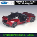 WELLY 1:24 Aston Martin DBS alloy car model Diecasts & Toy Vehicles Collect gifts Non-remote control type transport toy