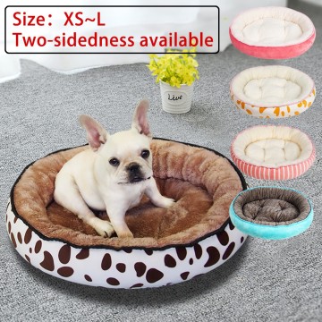 Hot Sale Fashion Washable dog bed Soft Kennel Dog Pet Litter Deep Sleep Comfortable Cat Beds лежанка для собак#45