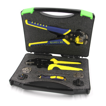 KKmoon Professional Wire Crimpers Terminals Pliers Kit Multifunctional Engineering Ratcheting Terminal Crimping Pliers